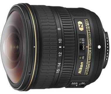 Объектив Nikon 8-15mm f/3.5-4.5E ED AF-S FISHEYE JAA831DA