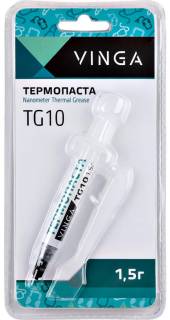 Термоинтерфейс Vinga Nanometr Thermal Grease TG10 1.5g