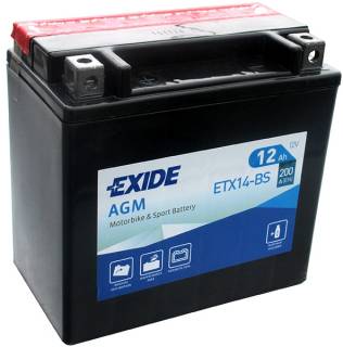 Exide AGM 12Ah-12v ETX14-BS