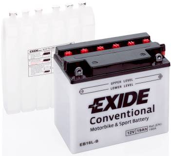 Аккумулятор Exide Conventional 19Ah-12v EB16L-B