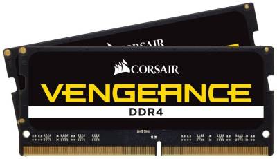 Оперативная память Corsair So-Dimm Vengeance DDR4 16Gb (2x8Gb) 2400MHz CL16 Kit CMSX16GX4M2A2400C16