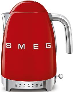 Электрочайник Smeg Variable temperature kettle (KLF04RDEU) Red