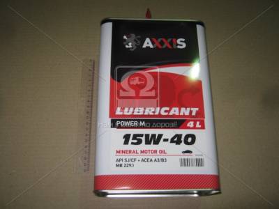 Масло Axxis 15W-40 Power M 4л