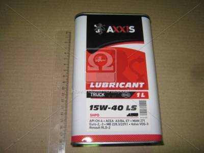 Масло Axxis TRUCK 15W-40 LS SHPD 1л