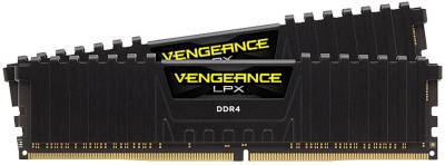 Память Corsair Vengeance LPX Black DDR4 16Gb (2x8Gb) 3000MHz CL16 Kit CMK16GX4M2D3000C16