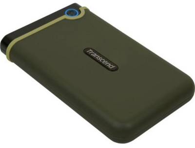 Накопитель Transcend StoreJet 25M3G 1TB Military Green Rubber Case USB 3.1 Gen1 TS1TSJ25M3G