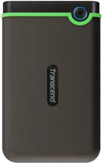 Накопитель Transcend StoreJet 25M3S 1TB Iron Gray Slim Rubber Case USB 3.1 Gen1 TS1TSJ25M3S