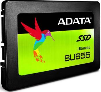 Внутренний HDD/SSD A-Data Ultimate SU655 240Gb 3D NAND SLC ASU655SS-240GT-C