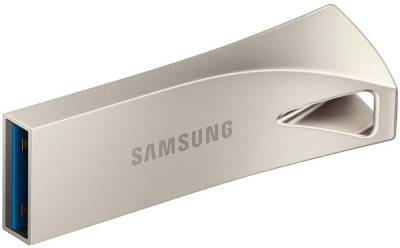 Флешка Samsung Bar Plus 64GB Champagne Silver USB 3.1 MUF-64BE3/APC