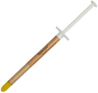 Термоинтерфейс Halnziye Thermal Grease Syringe HY-610 Gold 0.5g HY-610 0.5g