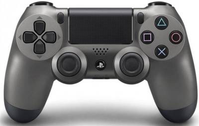 Манипулятор Sony PlayStation Dualshock v2 Steel Black 9357179