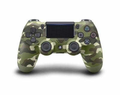 Манипулятор Sony DualShock 4 V2 Green Camouflage