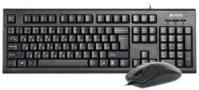 Комплект A4Tech KR-8520D Black USB KR-8520D USB