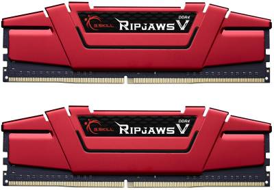 Оперативная память G.Skill RipjawsV Red DDR4 16Gb (2x8Gb) 2800MHz CL15 Kit F4-2800C15D-16GVRB