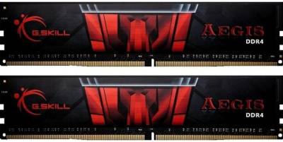 Память G.Skill Aegis DDR4 32Gb (2x16Gb) 3000MHz CL16 Kit F4-3000C16D-32GISB