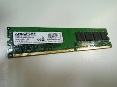 Память AMD DDR2 2Gb 800MHz CL5 R322G805U2S-UG