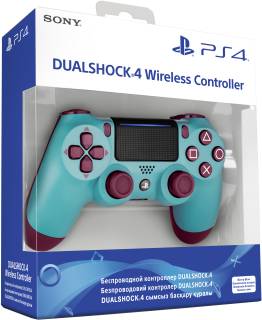 Манипулятор Sony Dualshock v2 Berry Blue 9718918