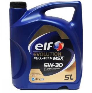 Масло ELF Evolution FULL-TECH MSX 5W-30 5л