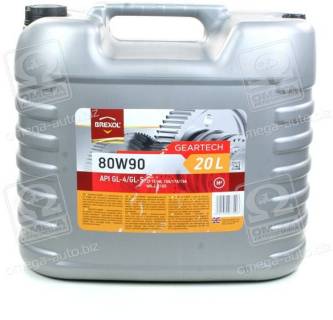 Масло Brexol GEARTECH 80W90 GL-4/GL-5 20л