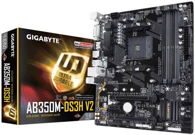 Материнская плата Gigabyte GA-AB350M-DS3H V2