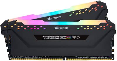 Память Corsair Vengeance RGB Pro DDR4 16GB (2x8GB) 3200MHz CL16 Kit CMW16GX4M2C3200C16