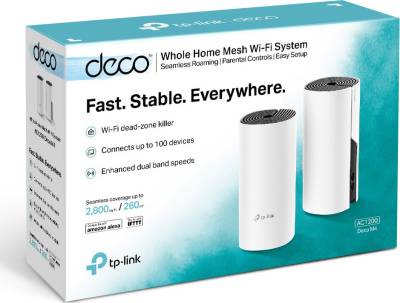Маршрутизатор TP-Link Deco M4 (2-pack) DECO-M4-2-PACK