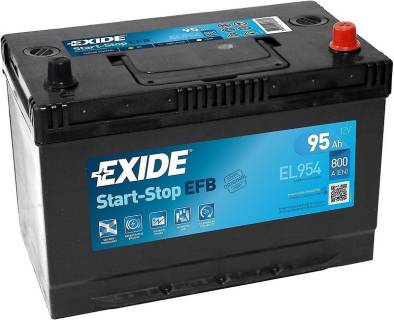 Аккумулятор Exide EFB 95Ah-12v R EL954