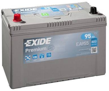 Аккумулятор Exide PREMIUM 95Ah-12v L EA955