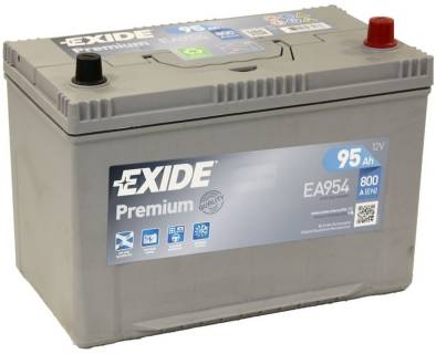 Аккумулятор Exide PREMIUM 95Ah-12v R EA954