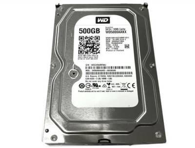 Накопитель Western Digital Caviar Blue 500Gb 7200rpm 16Mb cache Refurbished WD5000AAKX