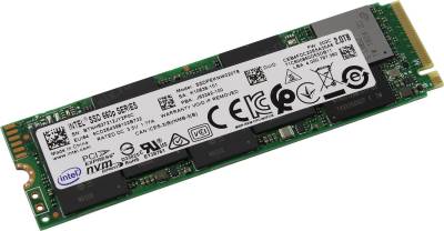 Внутренний HDD/SSD Intel SSD 660p 2TB M.2 2280 NVMe PCIe 3.0 x4 3D2 QLC SSDPEKNW020T8X1