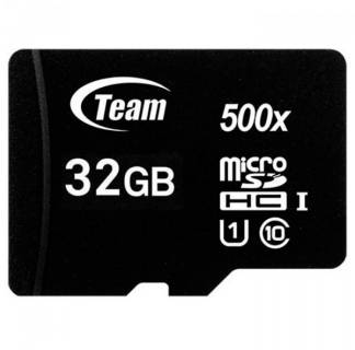 Флеш-карта Team 500X microSDHC 32GB Class 10 UHS U1 TUSDH32GCL10U02