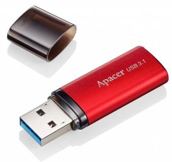 Флеш-память USB Apacer AH25B 32GB Red USB3.1 AP32GAH25BR-1