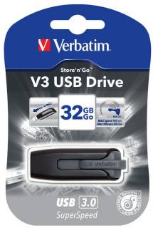 Флеш-память USB Verbatim Store 'n' Go 32GB Grey USB 3.0 49173