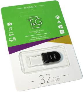 Флешка T&G 010 Shorty series 32GB Black USB 2.0 TG010-32GB