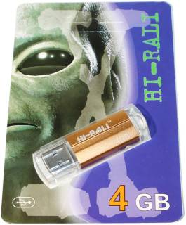Флешка HI-RALI Corsair series 4GB Bronze USB 2.0 HI-4GBCORBR