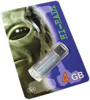Флешка HI-RALI Corsair series 4GB Silver USB 2.0 HI-4GBCORSL