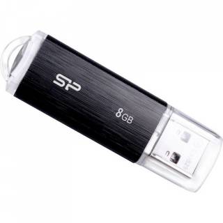 Флешка Silicon Power Ultima U02 8GB Black USB 2.0 SP008GBUF2U02V1K