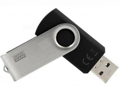 Флешка Goodram Twister 16GB Black USB3.0 PD16GH3GRTSKR9