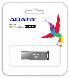 Флешка A-Data UV250 32GB Metal Black USB 2.0 AUV250-32G-RBK