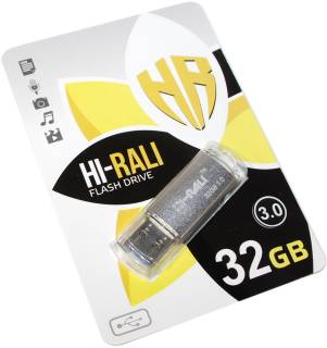 Флешка HI-RALI Rocket series 32Gb Silver USB 3.0 HI-32GB3VCSL