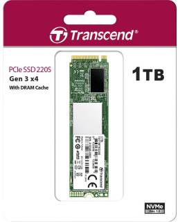 Накопитель Transcend MTE220S 1TB M.2 2280 NVMe PCIe 3.0 x4 TLC TS1TMTE220S