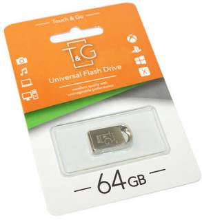 Флешка T&G 107 Metal series 64Gb USB 2.0 TG107-64G