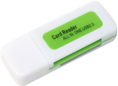 Картридер Merlion CRD-5GR TF/Micro SD Green OEM 6419