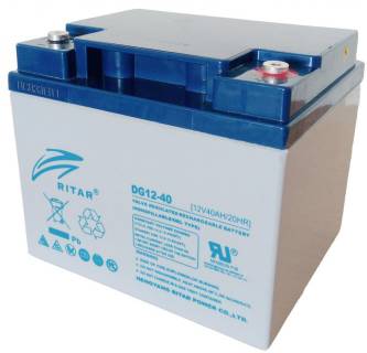 Аккумулятор Ritar 12V- 40.0Ah (DG12-40)