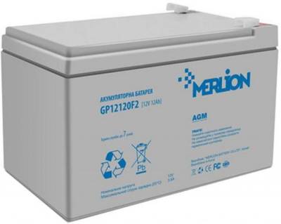 Аккумулятор Merlion 12V-12Ah (GP12120F2)