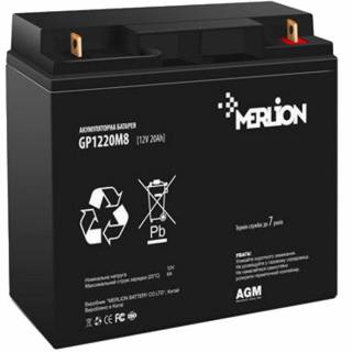 Аккумулятор Merlion 12V-20Ah (GP1220M8)