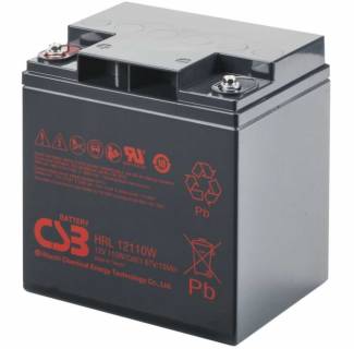 Аккумулятор CSB 12V 27.5Ah (HRL12110WFR)