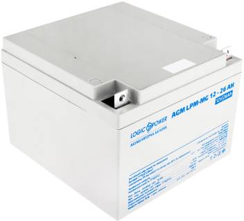 Аккумулятор LogicPower AGM LPM-MG 12 - 26 AH LP6557