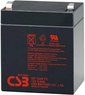 Аккумулятор CSB 12V - 4.5Ah (GP1245)
